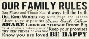 family rules